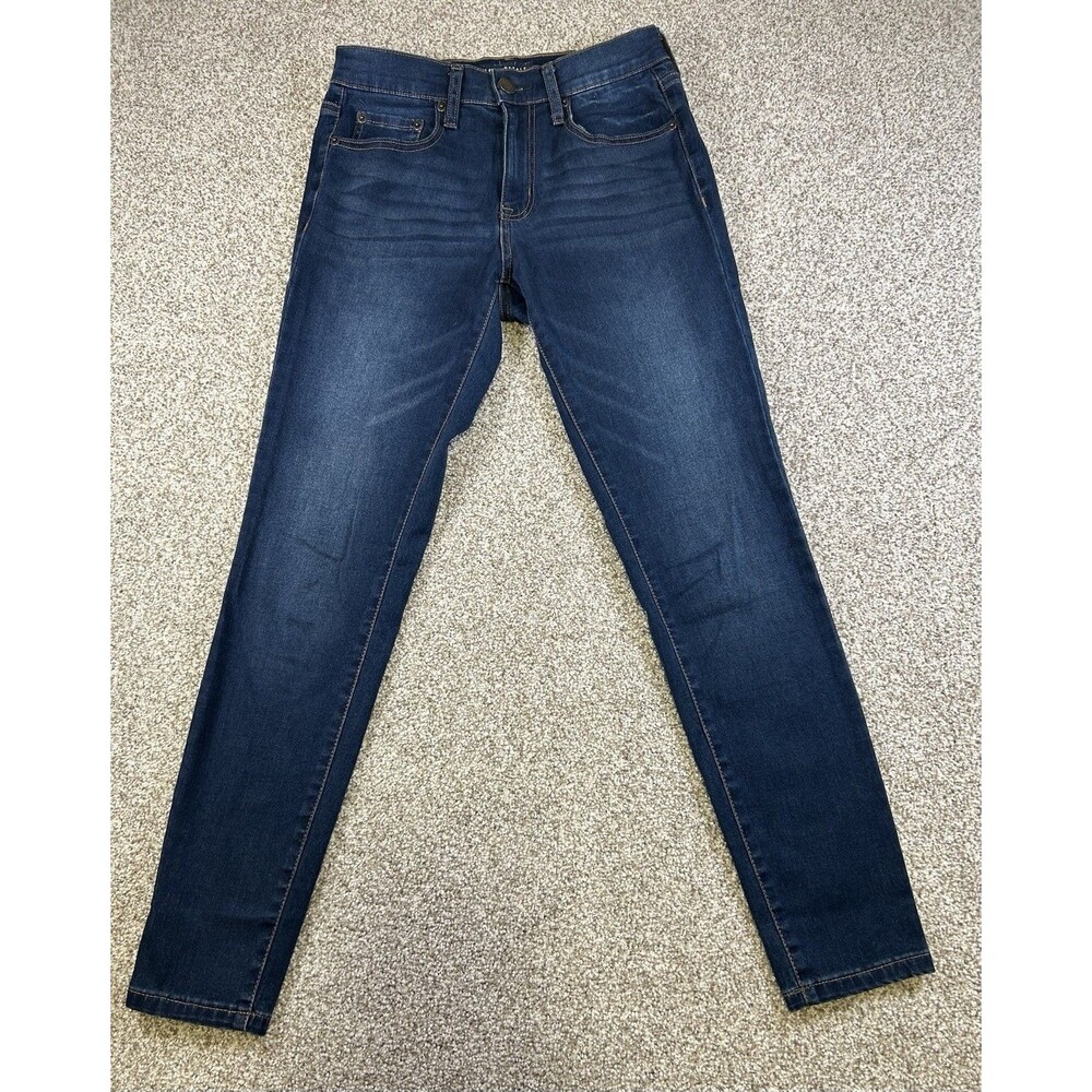 Aeropostale Denim Jegging Women's 4 REG Blue High Rise Skinny Ankle Cotton Blend